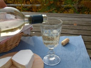 Glass of wine by Gesinek